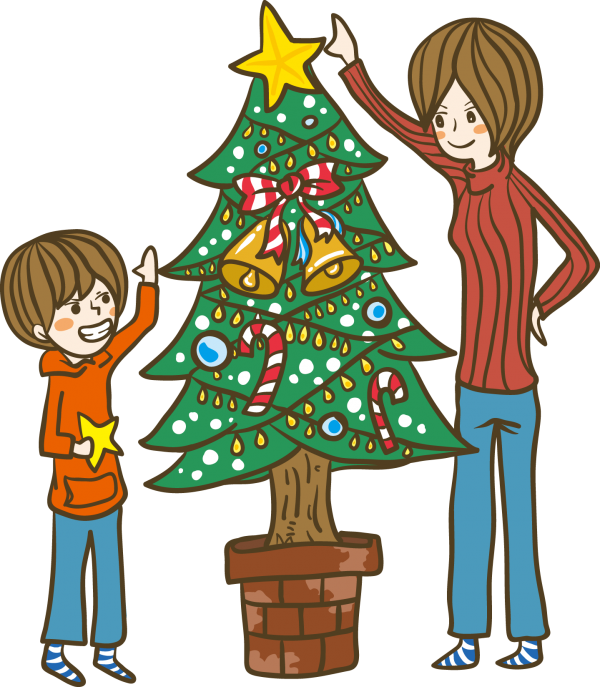 狭い 忙しい 低予算でも楽しいクリスマスツリーのシールあります Diyリフォーム ルームファクトリーブログ